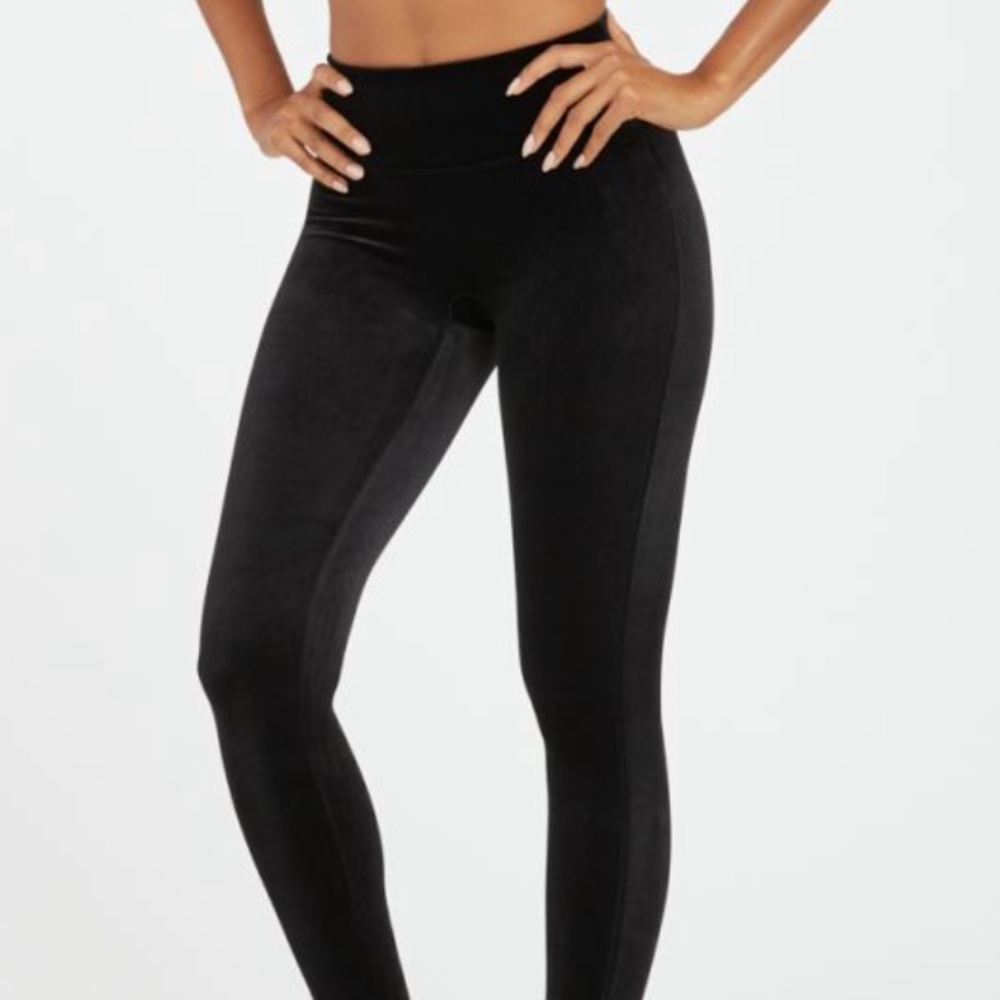 SPANX Velvet Leggings Size L